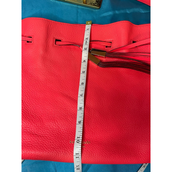 Fire 🔥 Kate Spade Tote Bag Hot Pink Tassle Beautiful VGC W Dustie - Picture 7 of 16